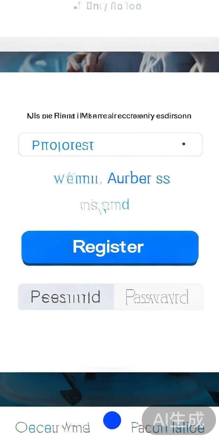进入官网后，点击页面上的“注册”按钮，填写相关信息