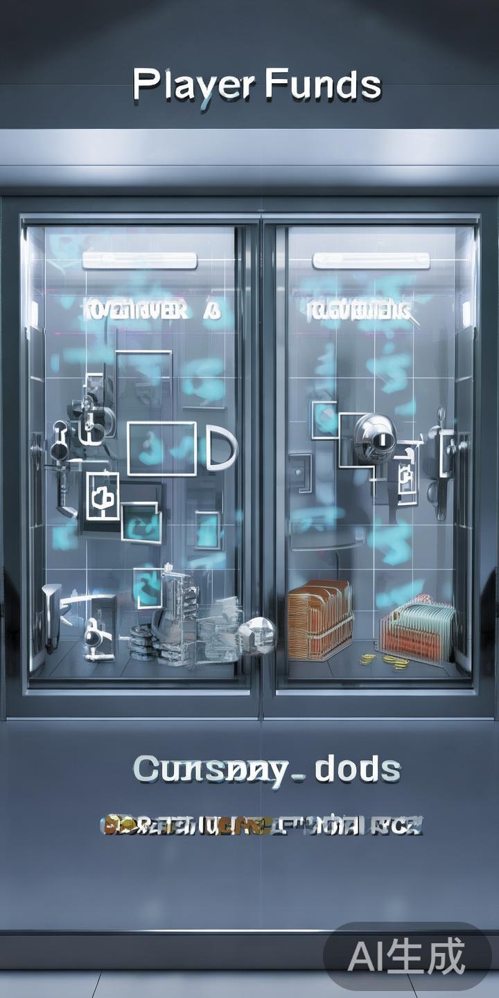 一、资金隔离存放
平台通常将玩家的充值资金与公司